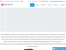 Tablet Screenshot of liquidmanufacturingplant.com